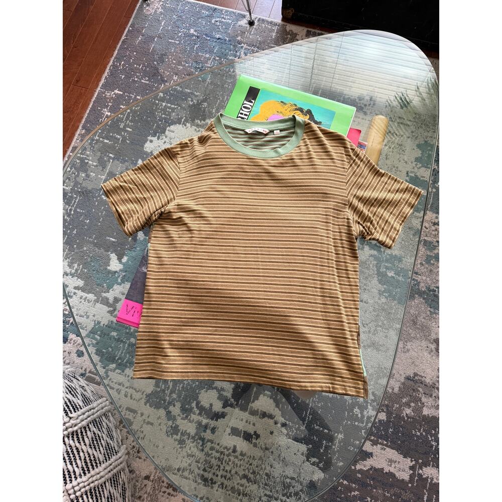 Marni x Uniqlo Color Block Striped Tee